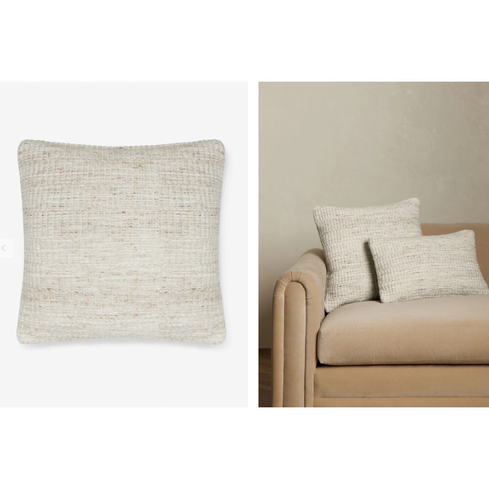 Lulu And Georgia Riri Pillow Light Natural 20x 20" Set of 2